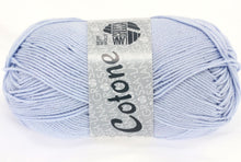 Lade das Bild in den Galerie-Viewer, Lana Grossa Cotone blau zartblau Nr.8