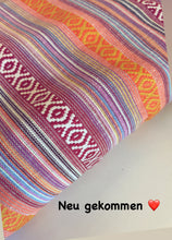 Lade das Bild in den Galerie-Viewer, Homedeco Streifen Mexiko bunt