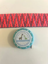 Lade das Bild in den Galerie-Viewer, Gurtband 38mm Zickzack beidseitig pink