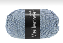 Lade das Bild in den Galerie-Viewer, Lana Grossa Meilenweit 8-fach Graublau meliert Nr. 9659