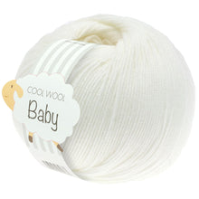 Lade das Bild in den Galerie-Viewer, Lana Grossa Cool Wool Baby Weiß Nr. 207