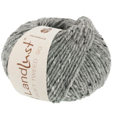 Lade das Bild in den Galerie-Viewer, Lana Grossa Landlust Soft Tweed 90 Grau meliert Nr. 4