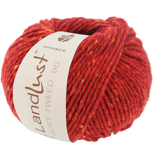 Lade das Bild in den Galerie-Viewer, Lana Grossa Landlust Soft Tweed 90 Rot meliert Nr. 11
