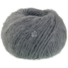 Lade das Bild in den Galerie-Viewer, Lana Grossa Mohair Di Gio Grau Nr. 15