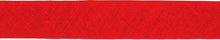 Lade das Bild in den Galerie-Viewer, Schrägband Uni rot 20mm
