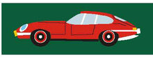 Lade das Bild in den Galerie-Viewer, Webband Giraffenland Oldtimer Auto