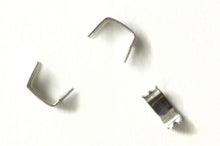 Lade das Bild in den Galerie-Viewer, Stopper Reißverschluss 6,5mm silber 20 Stk.