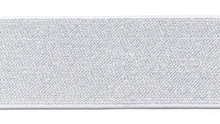 Lade das Bild in den Galerie-Viewer, Prym Gummiband Color - Elastic 50mm weiß/silber