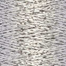 Lade das Bild in den Galerie-Viewer, Gütermann Metalleffekt-Faden 50m silber Nr. 0041