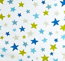 Lade das Bild in den Galerie-Viewer, Homedeco Superstar denim Sterne grün blau