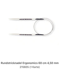 Lade das Bild in den Galerie-Viewer, Prym Rundstricknadel prym.ergonomics 4,50mm/60cm
