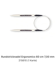 Lade das Bild in den Galerie-Viewer, Prym Rundstricknadel prym.ergonomics 7,00mm/60cm
