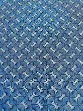 Lade das Bild in den Galerie-Viewer, Wasserabweisender Stoff blau senf Fächer

