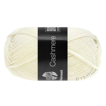 Lade das Bild in den Galerie-Viewer, Lana Grossa Meilenweit 50g Cashmere Weiß 01
