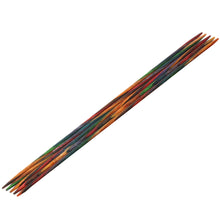 Lade das Bild in den Galerie-Viewer, Lana Grossa Strumpfstricknadel Design-Holz Multicolor 2,75/15cm

