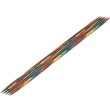 Lade das Bild in den Galerie-Viewer, Lana Grossa Strumpfstricknadel Design-Holz Multicolor 4,5/20cm
