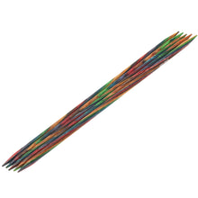Lade das Bild in den Galerie-Viewer, Lana Grossa Strumpfstricknadel Design-Holz Multicolor 5,0/20cm

