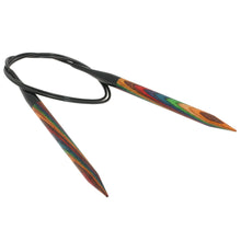 Lade das Bild in den Galerie-Viewer, Lana Grossa Rundstricknadel Design-Holz Color 9,0/80cm
