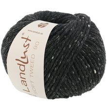 Lade das Bild in den Galerie-Viewer, Lana Grossa Landlust Soft Tweed 90 Schwarz meliert Nr. 6
