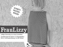 Lade das Bild in den Galerie-Viewer, Schnittreif Frau LIZZY- luftiges Damentop
