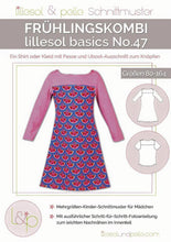 Lade das Bild in den Galerie-Viewer, Lillesol - Frühlingskombi Kleid und Shirt  basics No.47
