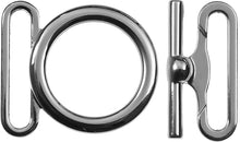 Lade das Bild in den Galerie-Viewer, Gürtelschließe 30mm silber
