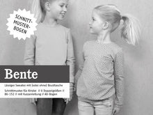 Lade das Bild in den Galerie-Viewer, Schnittreif - Bente- Sweater mit (o.ohne) Brusttasche
