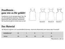 Lade das Bild in den Galerie-Viewer, Schnittreif - Frau Hennie Damentop mit Racerback
