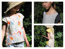 Lade das Bild in den Galerie-Viewer, Schnittreif - Frida - luftige Sommerbluse aus Webware
