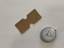Lade das Bild in den Galerie-Viewer, Halterung für 25mm D-Ringe zum Aufbügeln 40mm camel
