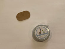 Lade das Bild in den Galerie-Viewer, Gurtbandenden rund zum Aufbügeln 25mm camel
