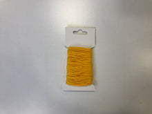 Lade das Bild in den Galerie-Viewer, Gummikordel soft cord 2mm gelb 10m
