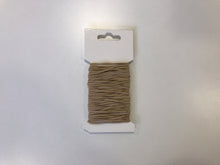 Lade das Bild in den Galerie-Viewer, Gummikordel soft cord 2mm beige 10m
