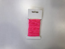 Lade das Bild in den Galerie-Viewer, Gummikordel soft cord 2mm pink 10m
