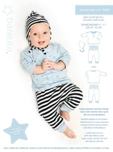 Lade das Bild in den Galerie-Viewer, Minikrea - Babyset mit Mütze 11410
