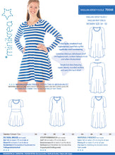 Lade das Bild in den Galerie-Viewer, Minikrea - Raglan Kleid  70044
