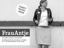 Lade das Bild in den Galerie-Viewer, Schnittreif - FrauANTJE – Jerseyrock für Damen
