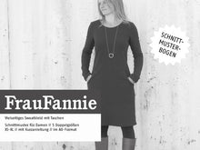 Lade das Bild in den Galerie-Viewer, Schnittreif - Frau FANNIE vielseitiges Sweatkleid
