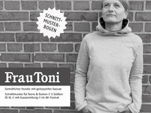 Lade das Bild in den Galerie-Viewer, Schnittreif - Frau TONI – Kapuzensweater
