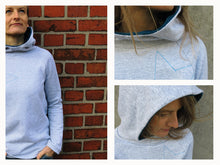 Lade das Bild in den Galerie-Viewer, Schnittreif - Frau TONI – Kapuzensweater

