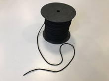 Lade das Bild in den Galerie-Viewer, Gummikordel soft cord 2mm schwarz 10m
