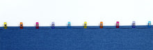 Lade das Bild in den Galerie-Viewer, Clover Stoffklammern 10 Stk. bunt
