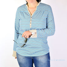Lade das Bild in den Galerie-Viewer, Lillesol - Blusenshirt Webware  women No.6
