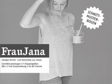 Lade das Bild in den Galerie-Viewer, Schnittreif - Frau JANA- lässiges Damentop
